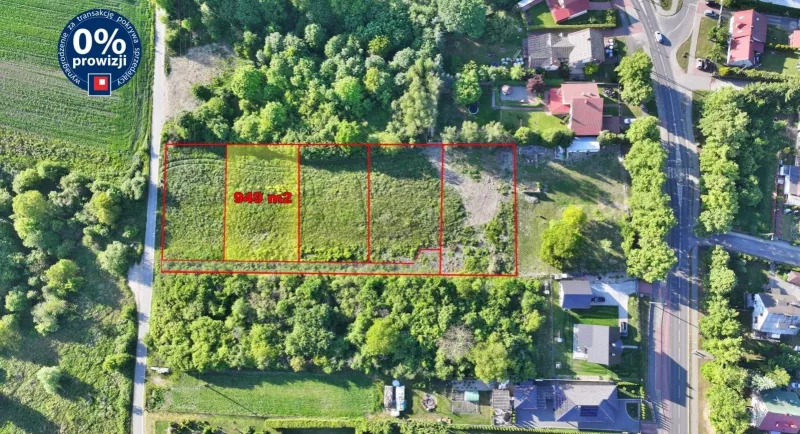 Grunt budowlany jednorodzinny na  sprzedaż Wawrów - 949 m2 | WZ bezterminowe | Wawrów