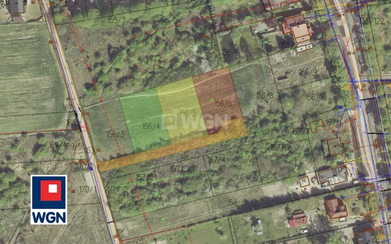 Grunt budowlany jednorodzinny na  sprzedaż Wawrów - 966 m2 | WZ bezterminowe | Wawrów