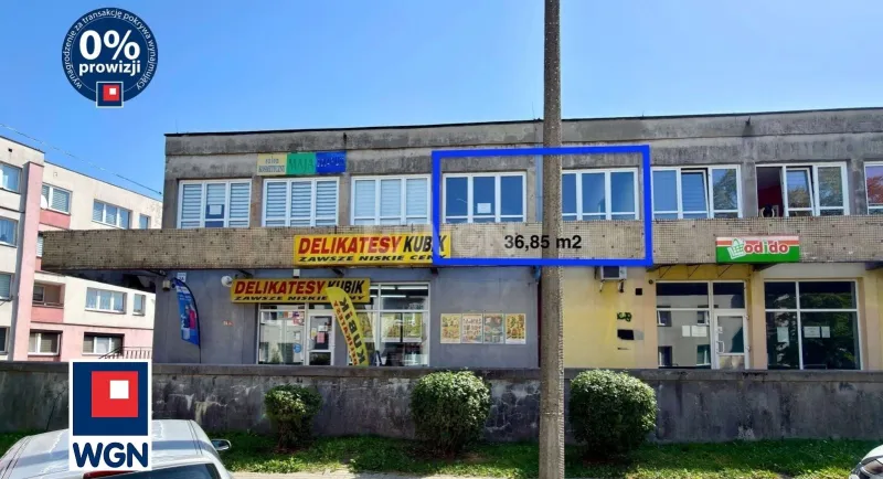 Lokal usługowy na  wynajem Łaziska Górne - Lokal użytkowy 36,85 m2 na wynajem - Łaziska Górne, ul. Mickiewicza 2A.