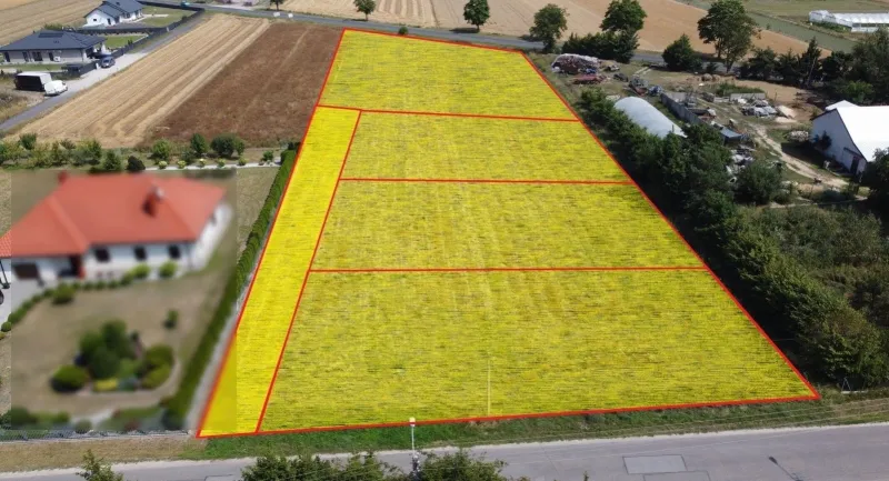 Grunt budowlany jednorodzinny na  sprzedaż Piotrków Trybunalski - Warunki zabudowy. 1500 m2.